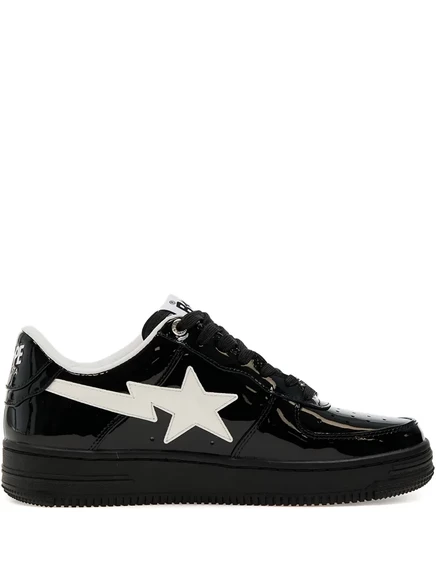 Кроссовки с низким берцем BATHING APE® Bape Sta™ #2 star black