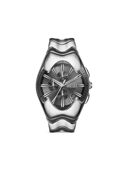 Мужские часы Diesel Mercurial 45 мм, серебристые