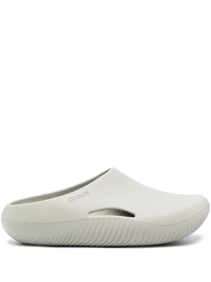 Тапочки Crocs Mellow Recovery Clog с тиснением логотипа grey