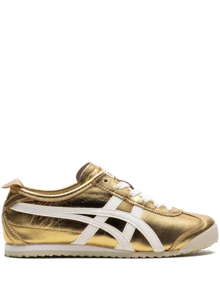 Унисекс кроссовки Onitsuka Tiger Mexico 66, золотисто-белые