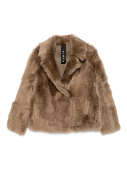 Дубленочный жакет Blancha brown
