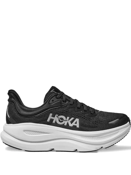 Кроссовки Hoka Bondi 9 на шнуровке, черные