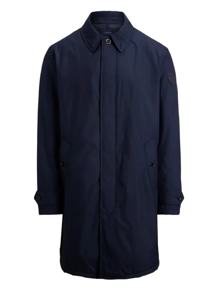 Утепленное пальто Polo Ralph Lauren, которое можно упаковывать blue