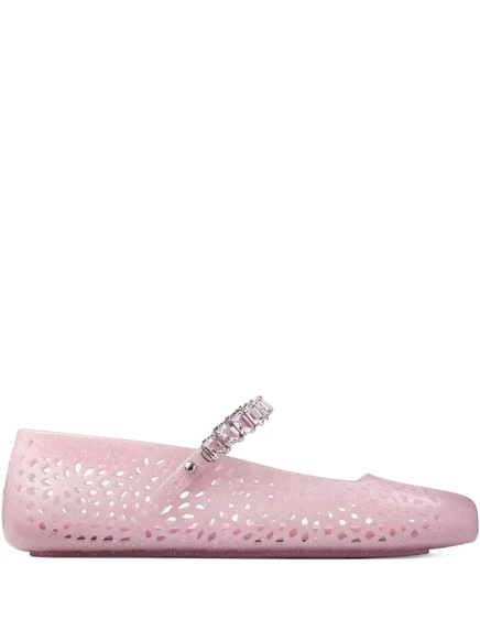 Женские балетки Jimmy Choo Jelly, розовые