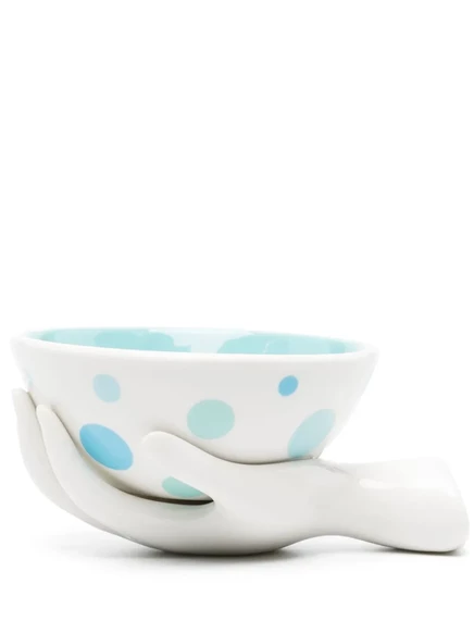 Фарфоровая миска Jonathan Adler L'Pop Eve, белая