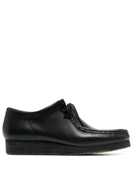 Мужские туфли дерби Clarks Originals Wallabee, черные