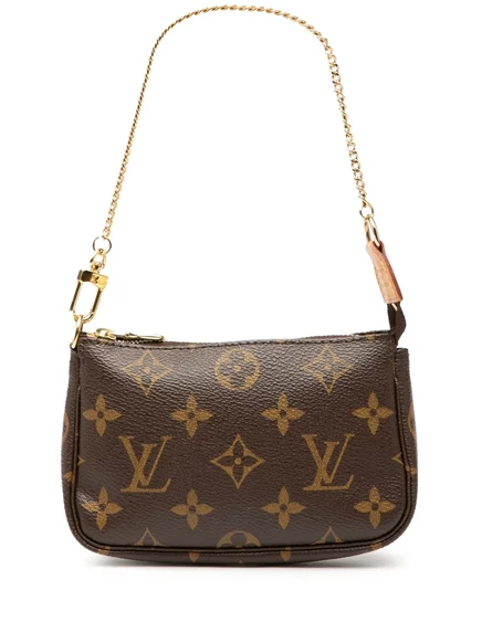 Сумка Louis Vuitton Mini Pochette 2008, коричневая