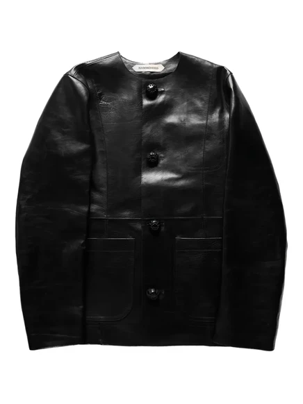 Мужская кожаная куртка NAMACHEKO Courtenay, черная