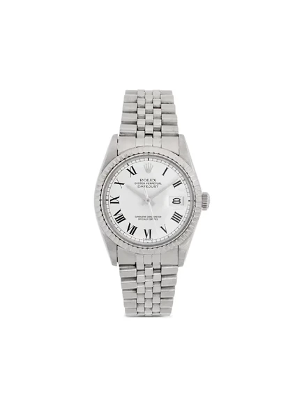 Мужские часы Rolex Datejust 36 мм автомат, белый