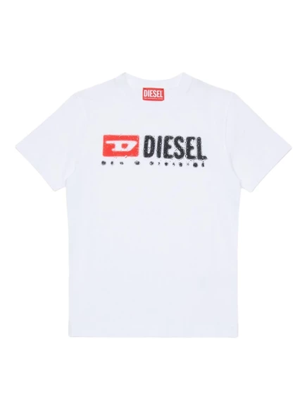 Футболка для мальчиков Diesel Kids Adjust-K14, белая