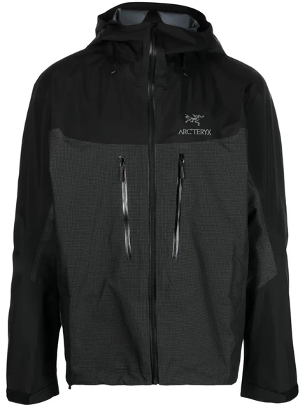 Мужская куртка Arc'teryx Alpha GORE-TEX с капюшоном, черная