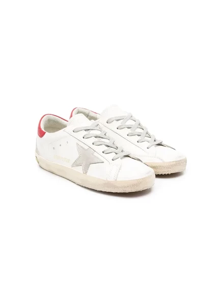 Кроссовки Golden Goose Kids Super-star с низким верхом  white