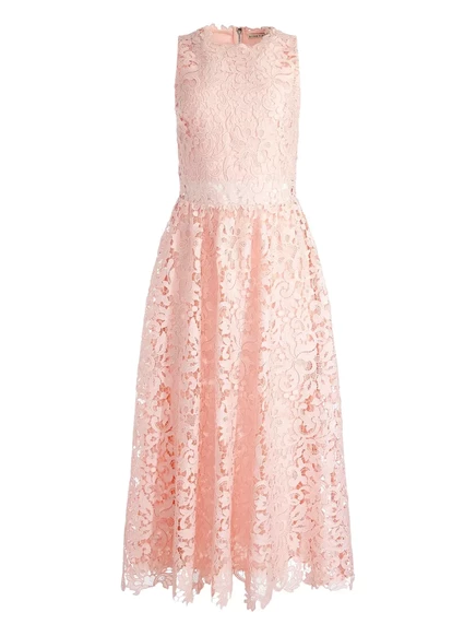 Женское платье Alice & Olivia Babette миди, розовое