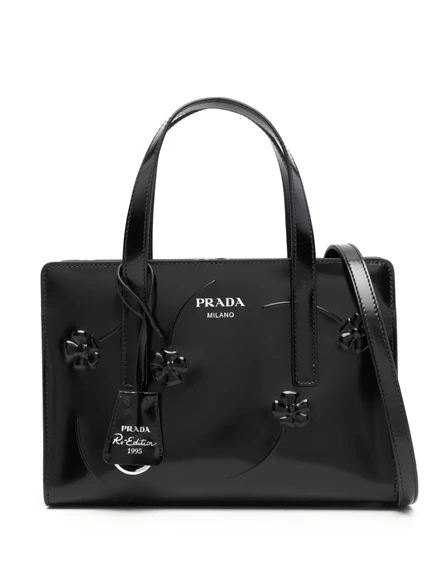 Женская сумка‑тоут Prada Re‑Edition 1995, черная