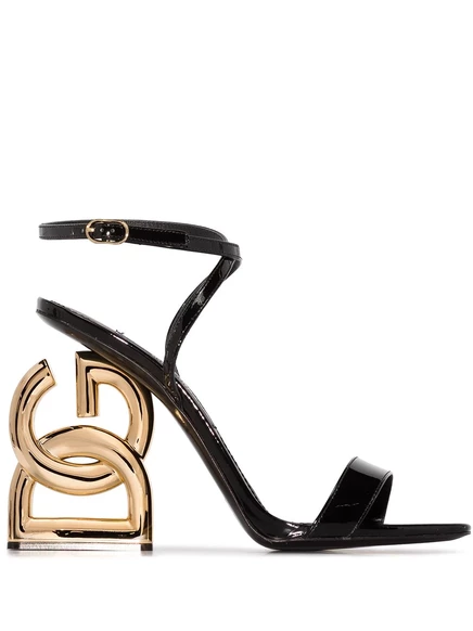 Босоножки Dolce & Gabbana DG Pop Keira 105 мм black