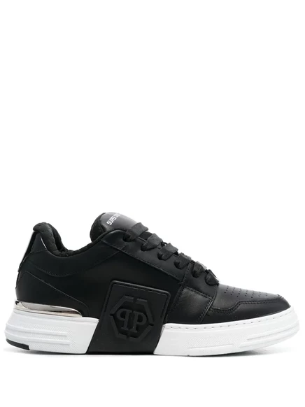 Кроссовки Philipp Plein Super Street с низким берцем black