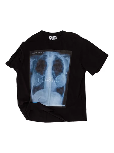 Унисекс-футболка Natasha Zinko X-Ray, черная