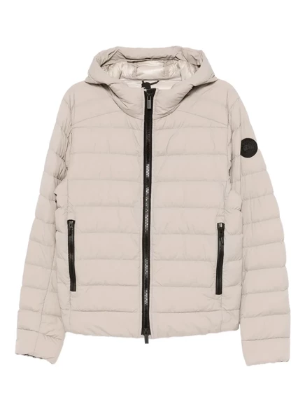 Мужская пуховая куртка Canada Goose Crofton с капюшоном, экрю