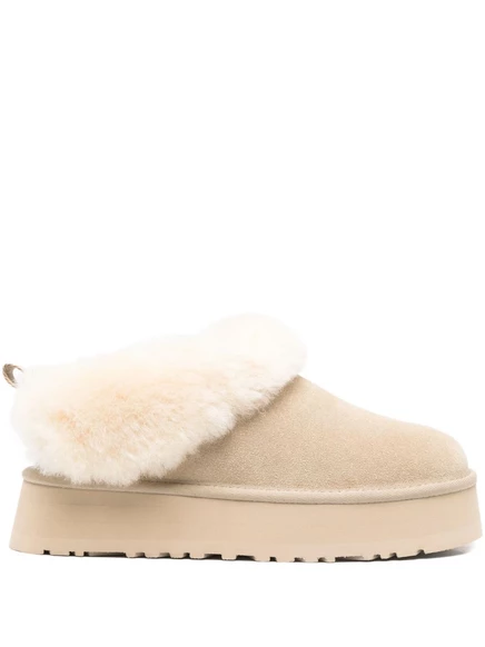 Ботинки на платформе из овечьей шерсти UGG neutrals