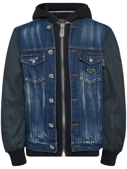 Джинсовая куртка Philipp Plein blue