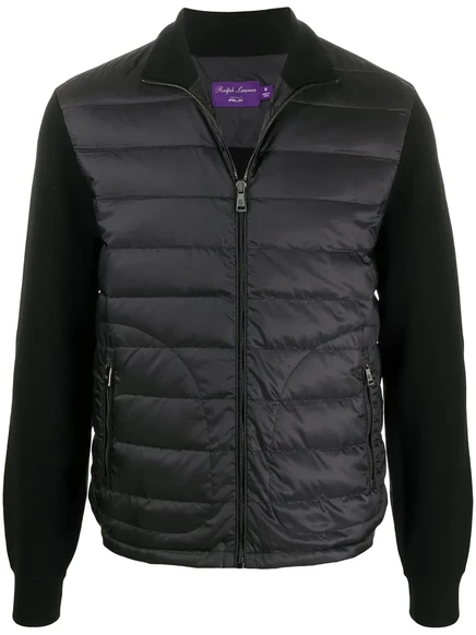 Мужская утепленная куртка Ralph Lauren Purple Label, черная