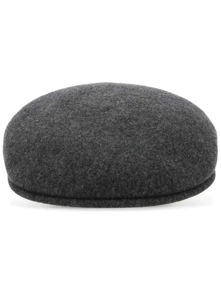 Унисекс кепка-восьмиклинка Kangol из шерстяного фетра, серая
