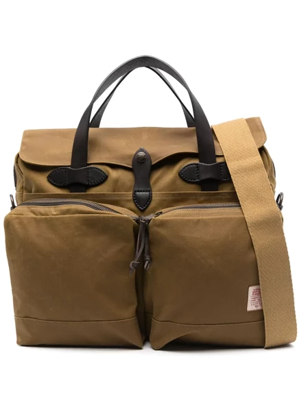 Мужской портфель Filson 24-Hour Tin Cloth, коричневый