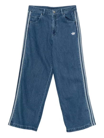 Женские широкие джинсы Adidas Originals Firebird, синие
