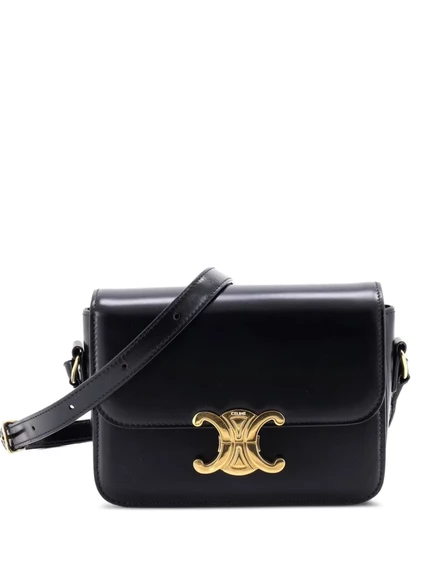 Женская сумка Celine Pre-Owned Triomphe, черная