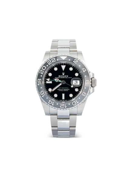 Мужские часы Rolex GMT‑Master II 40 мм, черный циферблат