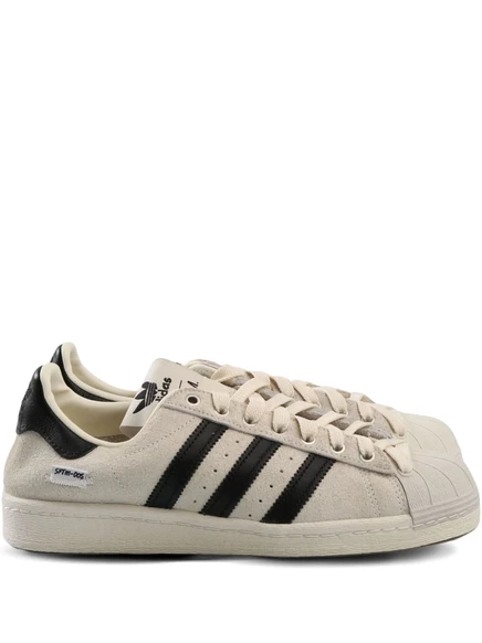 Унисекс кроссовки Adidas Superstar x SFTM, белые