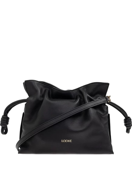 Женский клатч Loewe Mini Flamenco, черный