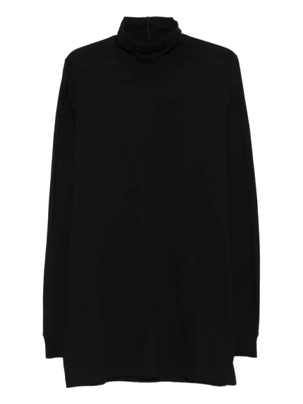 Хлопчатобумажная футболка с длинным рукавом Rick Owens black