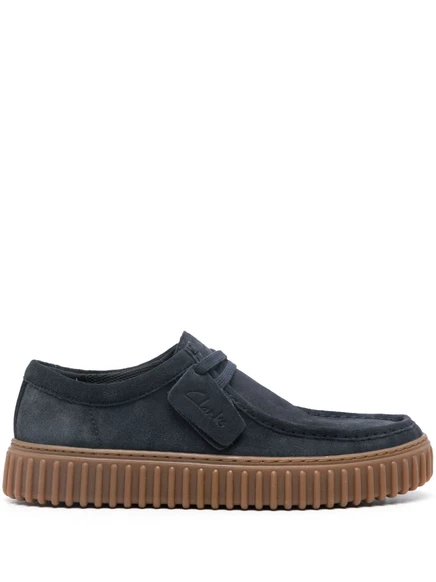 Мужские дерби Clarks Torhill Lo замшевые, синие