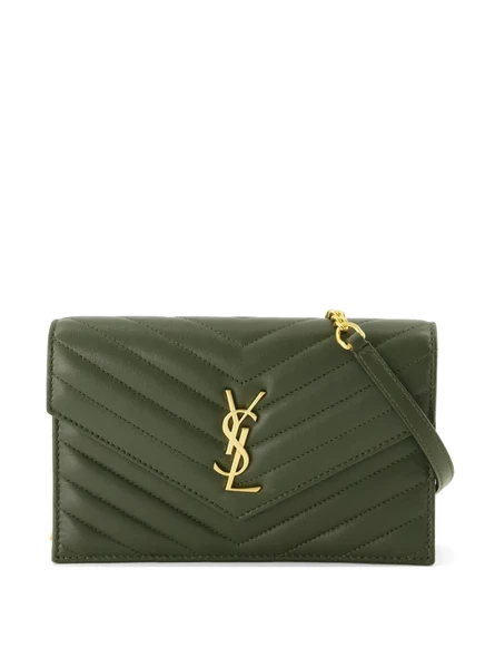 Кожаная сумка через плечо Saint Laurent Cassandre