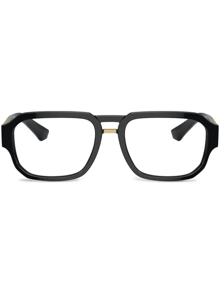 Мужские очки Dolce & Gabbana DG3389 авиатор, черные