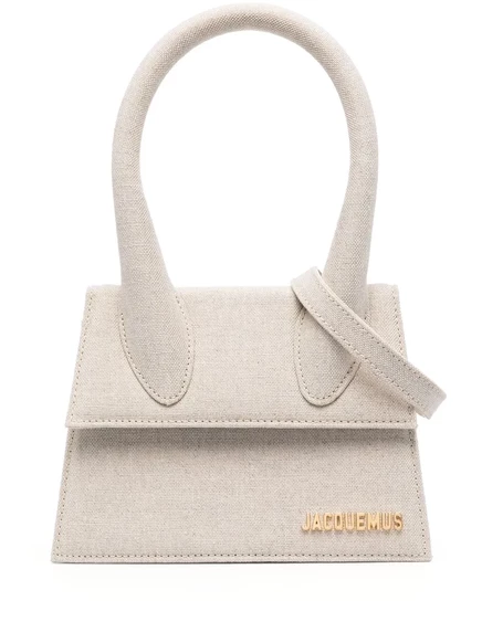 Женская сумка-тоут Jacquemus Le Chiquito Moyen, бежевая