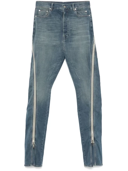 Мужские джинсы RICK OWENS DRKSHDW Bolan Banana, синие