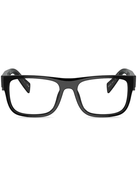 Мужские очки Prada Eyewear в квадратной оправе, черные