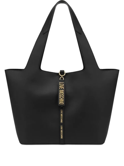 Сумка-тоут Love Moschino, украшенная логотипом black