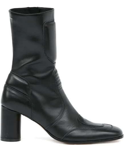 Кожаные ботильоны MM6 Maison Margiela