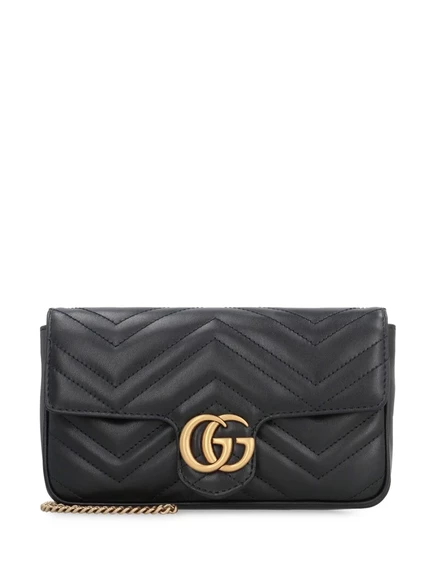 Сумка через плечо Gucci mini GG Marmont black
