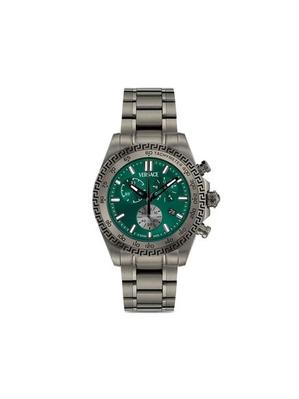 Мужские часы Versace Chrono X 44 мм, зелёные