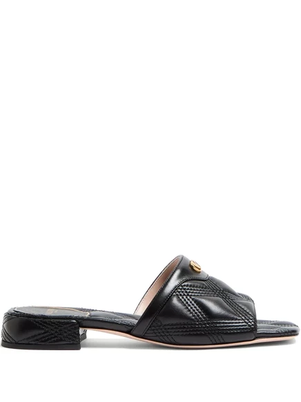 Босоножки Valentino Garavani 20 мм Quiltie 67 black