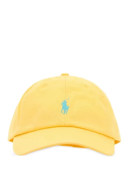 Кепка Polo Ralph Lauren Polo Pony хлопковая, желтая