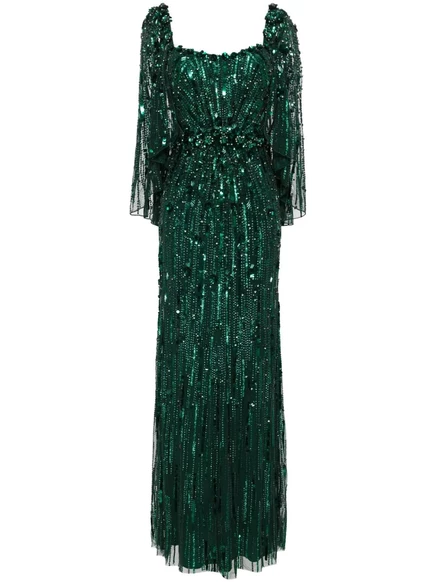 Женское платье Jenny Packham Brightstar, зелёное