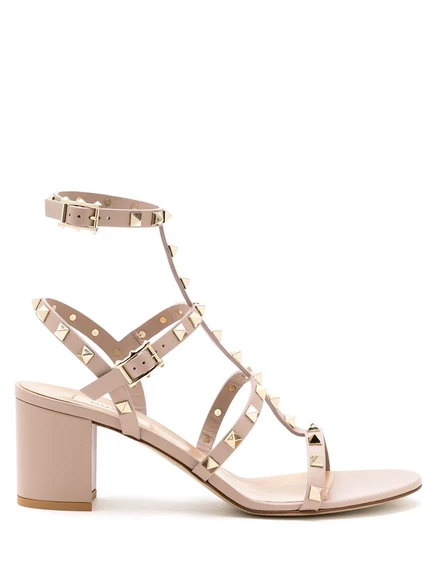 Босоножки Valentino Garavani 60 мм Rockstud neutrals