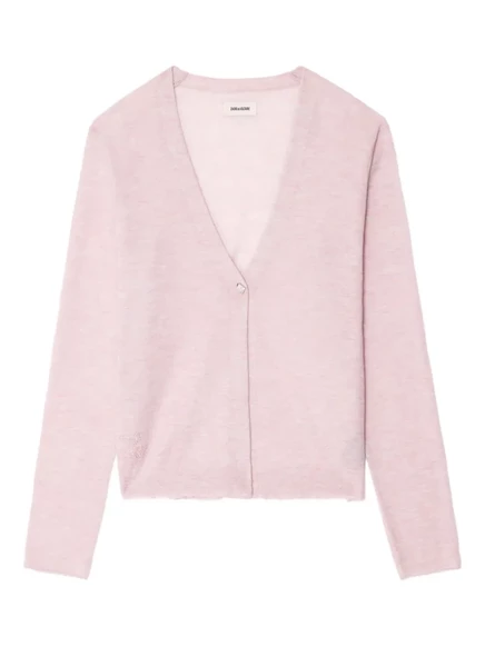 Женский кардиган Zadig & Voltaire Manylla, розовый