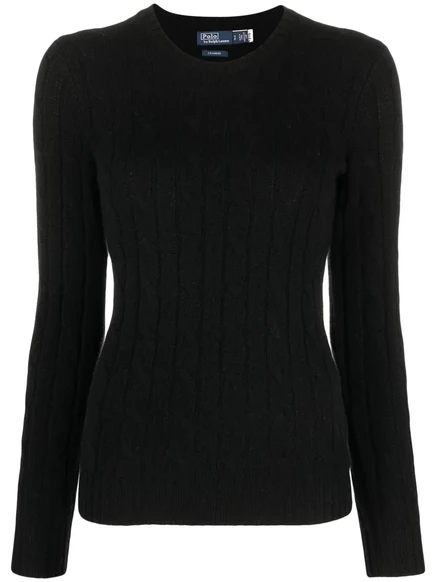Кашемировый джемпер Polo Ralph Lauren Julianna из мягкой вязки black