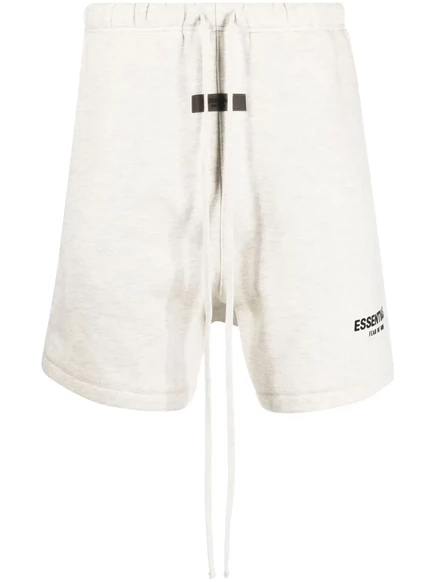 Спортивные шорты на завязках с логотипом FEAR OF GOD ESSENTIALS neutrals